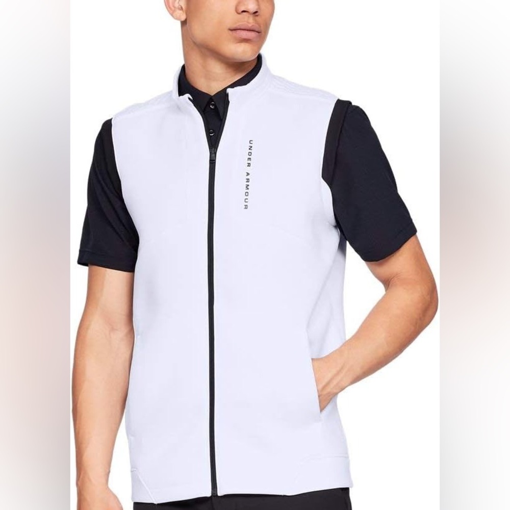Under Armour White and Black Vest